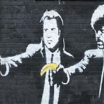 Banksy Street Art 5 - Pulp Fiction