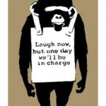 Banksy Monkey