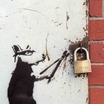 Banksy Rat