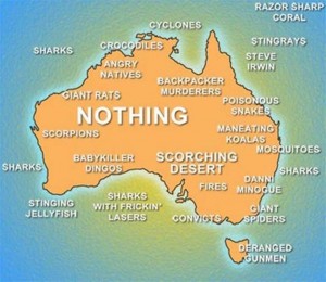 Australia - the land of humour